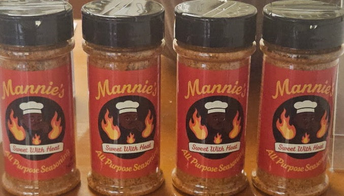 Mannie’s Sweet With Heat All Purpose Seasoning