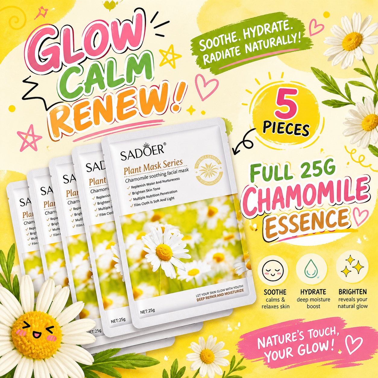 Vegan Facial Sheets