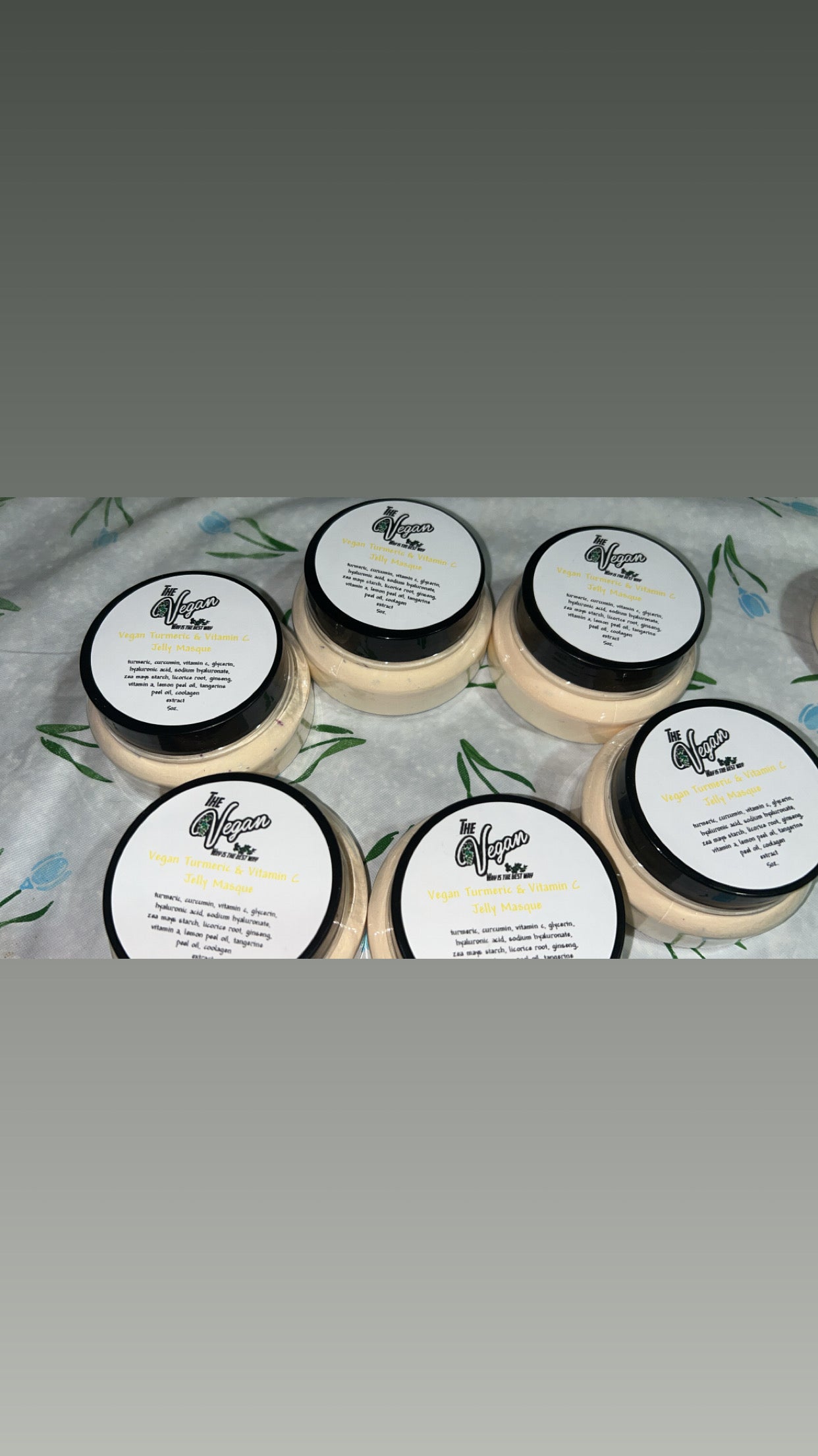 Vegan Facial Jelly Masque