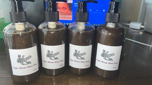 Vegan African Black Soap