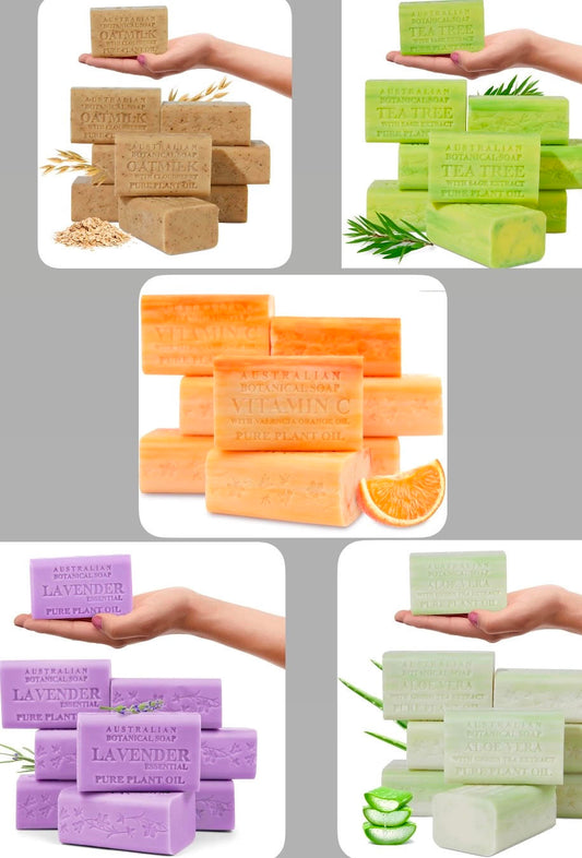 Vegan Botanical Bar Soaps